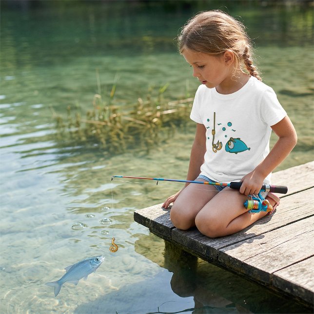 Funny Fishing T-Shirt (Von Creator hochgeladen)
