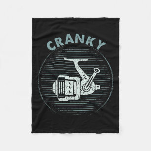 Funny Fishing T-Shirt für Männer skurril Fleecedecke