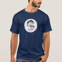 Funny Fishing Team Blaues Shirt| Ihr Name und Ihr 