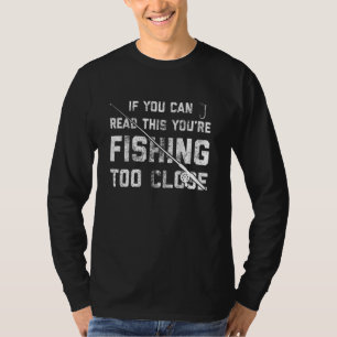 Funny Fishing Tshirt Zu Nahes Vintages Fett angeln