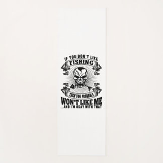 Funny Fishing Yogamatte