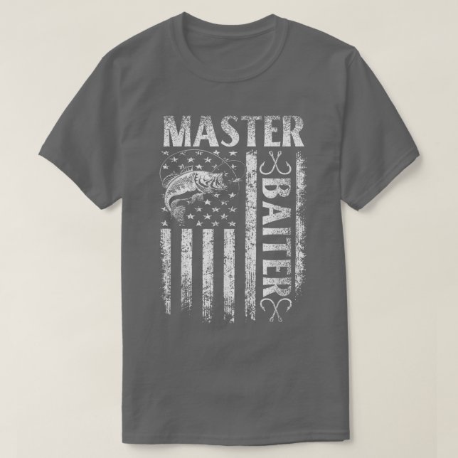 Funny    FishingMaster Baiter  T-Shirt (Design vorne)