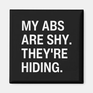 Funny Fitness Gym Motivierend Fitness T Shirt Wart Magnet