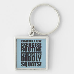 Funny Fitness Gym Schlüsselanhänger