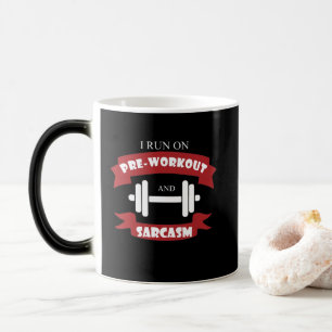 Funny Fitness Supplement Sarcasm Tasse