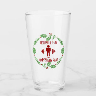 Funny Fitness Weihnachts-Weihnachtslehrer Glas