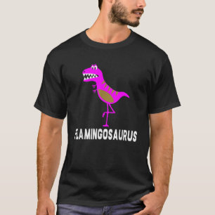 Funny Flamingo Dinosaur Dino Flamingosaurus Gesche T-Shirt