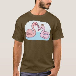 Funny Flamingo Lieben Pink Flamingo Schwimmbad Flo T-Shirt
