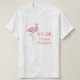 Funny Flamingo Lovers T-Shirt (Design vorne)
