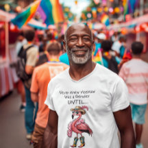 Funny Flamingo Rodeo Drag Queen LGBTQ