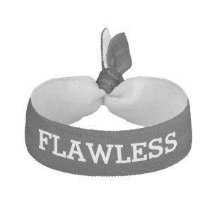 Funny Flawless Black and White Haargummi