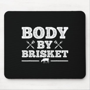 Funny Fleisch Grillkunst für Männer Frauen Grillen Mousepad