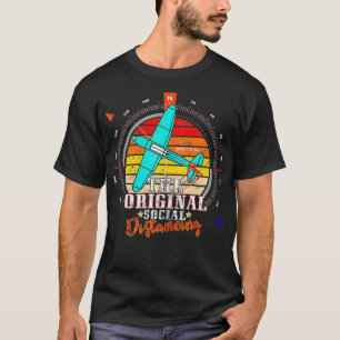 Funny Flighting Flugzeug Themed Gift Floß Flugzeug T-Shirt