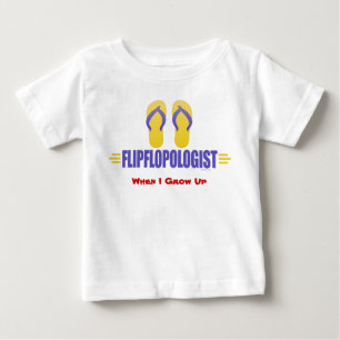 Funny Flip Flops Baby T-shirt