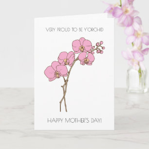 Funny Floral Mother Day Card Karte