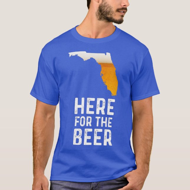 Funny Florida hier für den Bierbrauer T-Shirt (Vorderseite)
