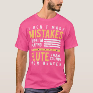 Funny Flute Shirt Flute Geschenk