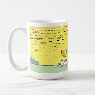 Funny Flying Encks Cartoon Kaffeespezialitäten Tas Kaffeetasse