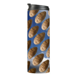 Funny Flying Potatoes Space Potato Photo Thermosbecher
