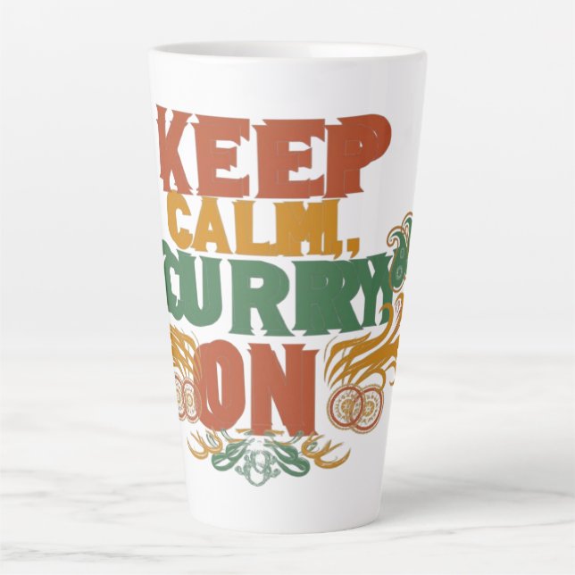 Funny Food - Latte Tasse (Vorderseite)