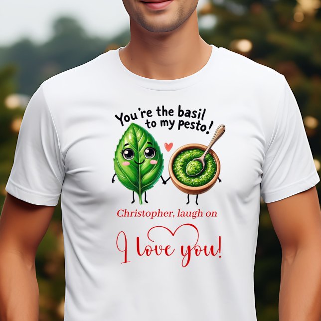 Funny Food Personalized Cute Valentine Gift  T-Shirt (Funny Food Personalized Cute Valentine Gift T Shirt)