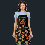 Funny Food Puff Slice Baby Niedlich Retro Pizza Mu Schürze<br><div class="desc">Lustvolle und coole Schürze,  um das Kochen noch angenehmer zu machen. Personalisiertes Geschenk für Familie und Freunde,  die Liebe Kochen,  Backen und probieren neue Rezepte in der Küche. Passen Sie die Formulierung an Ihren Anlass an. Mit dem Design-Tool können Sie den Schriftart-,  Schriftart- und Schriftart-Typ weiter ändern.</div>