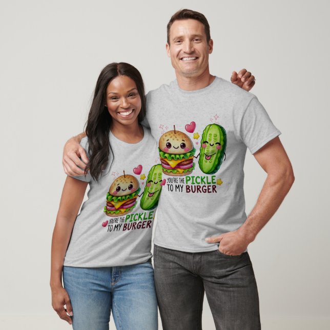 Funny Food Pun Valentines T - Shirt - "Du bist der (Unisex)