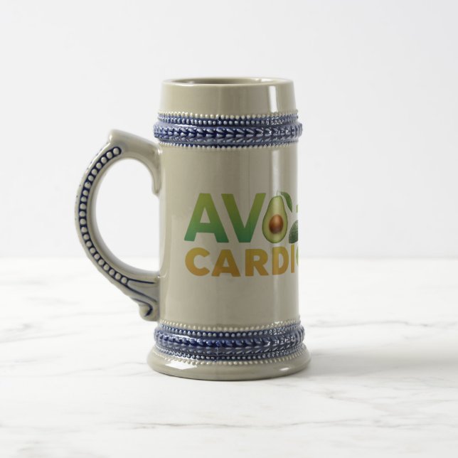 Funny Food Tasse - Avo-Cardio (Links)