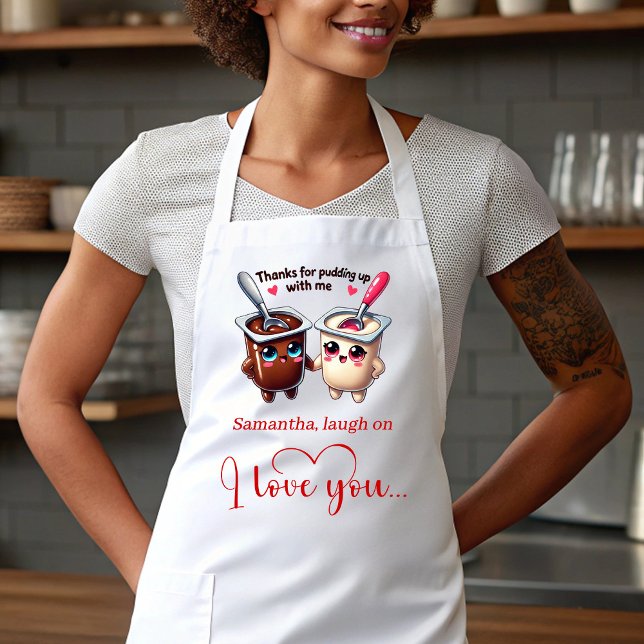 Funny Foods Personalized Gift for Husband Apron Schürze (Funny Foods Personalized Gift for Husband Apron)