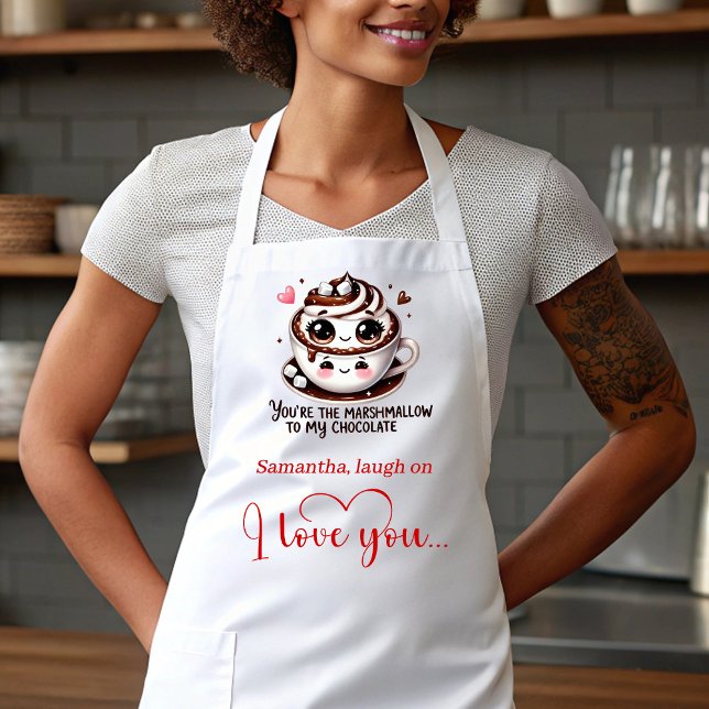 Funny Foods Personalized I Love You Gift Apron Schürze (Funny Foods Personalized I Love You Gift Apron)