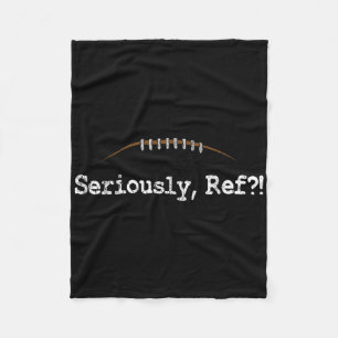 Funny Football - Ernsthaft Ref Funny Football Refe Fleecedecke