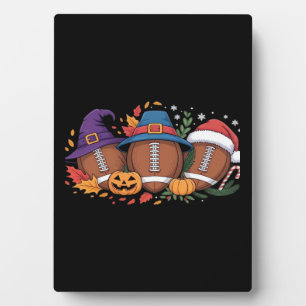 Funny Football Halloween Erntedank Xmas Spooky Fotoplatte