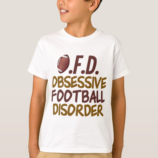 Funny Football Kids T-Shirt (Vorderseite)