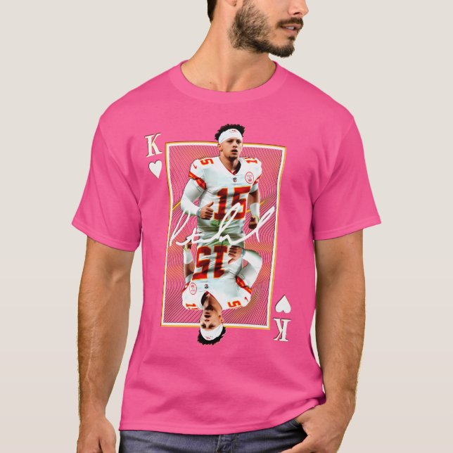 Funny Football King Mahomes T-Shirt (Vorderseite)