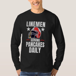 Funny Football Lineman Art for Men Frauen Offensiv T-Shirt