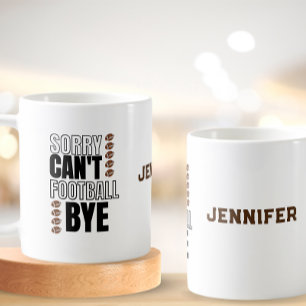 Funny Football Mama Coach Retro Kinder Kaffeetasse