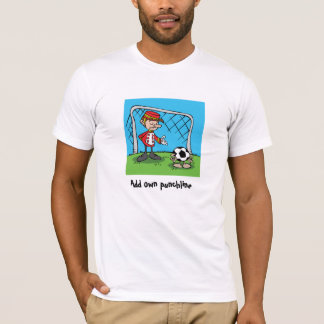Funny Football Torwart Cartoon Fußball Gf T-Shirt