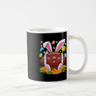 Funny Football und Bunny Face Eggs Happy Easter Da Kaffeetasse