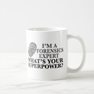 Funny Forensics Expert Kaffeetasse