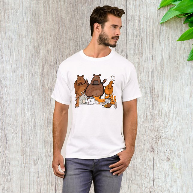 Funny Forest Animals T-Shirt (Von Creator hochgeladen)