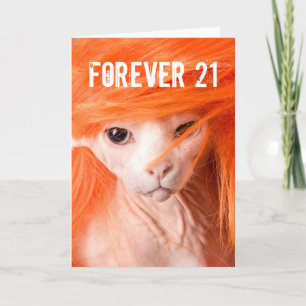 Funny Forever 21 mit 100 Jahren Erfahrung Karte