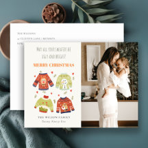 Funny Foto Winter Weihnachten Hört Ugly Sweater