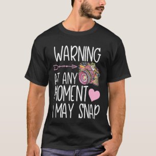 Funny Fotograf Schnappschuss Sh T-Shirt