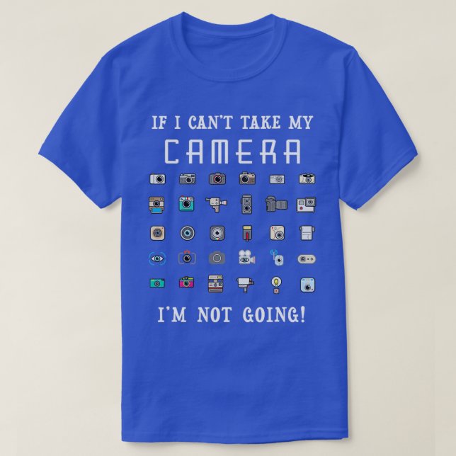 Funny Fotograf Videographer T-Shirt (Design vorne)
