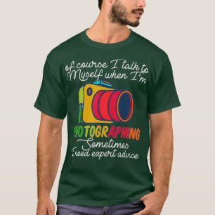 Funny Fotokamera Fotograf Geschenk T-Shirt