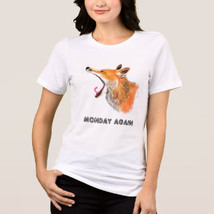 Funny Fox T - Shirt mit Text - Anpassbar