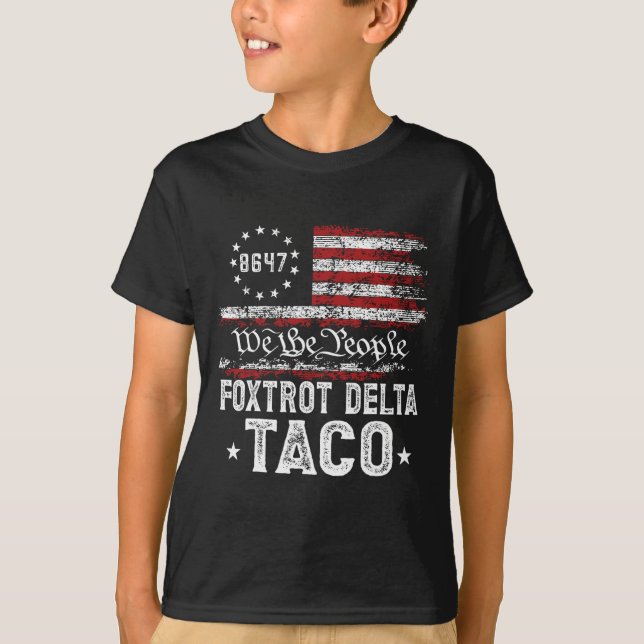 Funny Foxtrot Delta T-Shirt (Vorderseite)