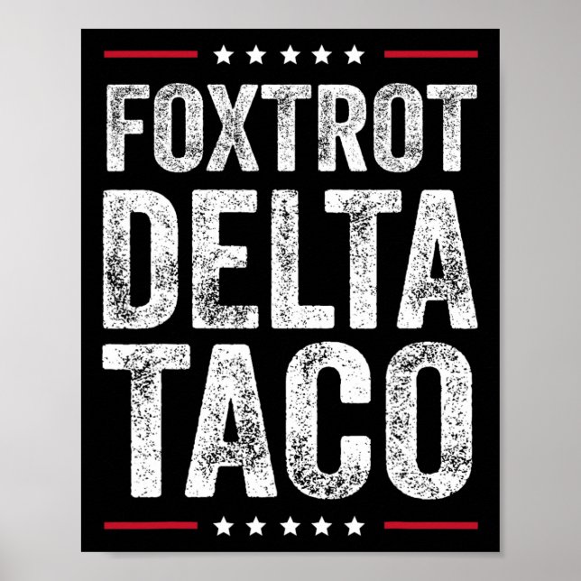 Funny Foxtrot Poster (Vorne)