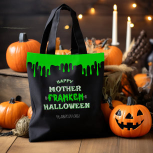 Funny Frankenstein Happy Mother Franken Halloween Tasche