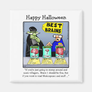 Funny Frankenstein Monster Magnet Humour